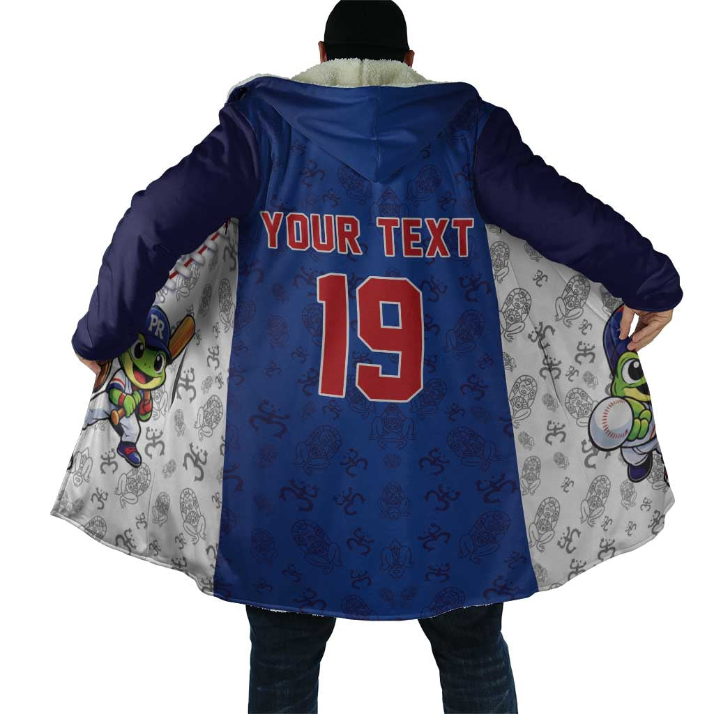 Puerto Rico Baseball Custom Cloak Boricua Coquí Baseball Mascot