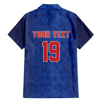 Puerto Rico Baseball Custom Hawaiian Shirt Boricua Coquí Baseball Mascot