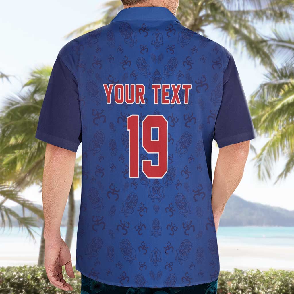 Puerto Rico Baseball Custom Hawaiian Shirt Boricua Coquí Baseball Mascot