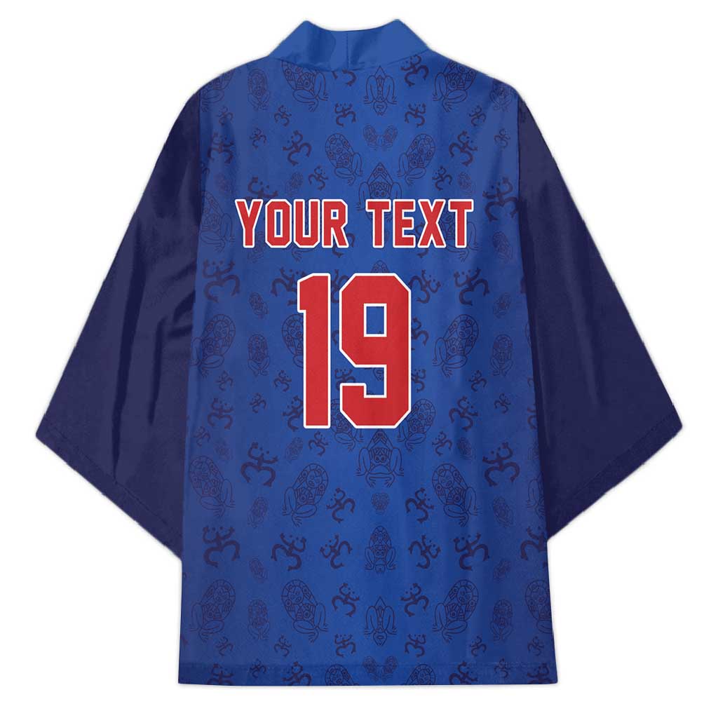 Puerto Rico Baseball Custom Kimono Boricua Coquí Baseball Mascot