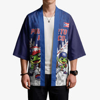Puerto Rico Baseball Custom Kimono Boricua Coquí Baseball Mascot