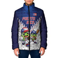 Puerto Rico Baseball Custom Padded Jacket Boricua Coquí Baseball Mascot