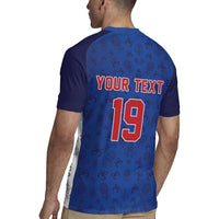 Puerto Rico Baseball Custom Rugby Jersey Boricua Coquí Baseball Mascot