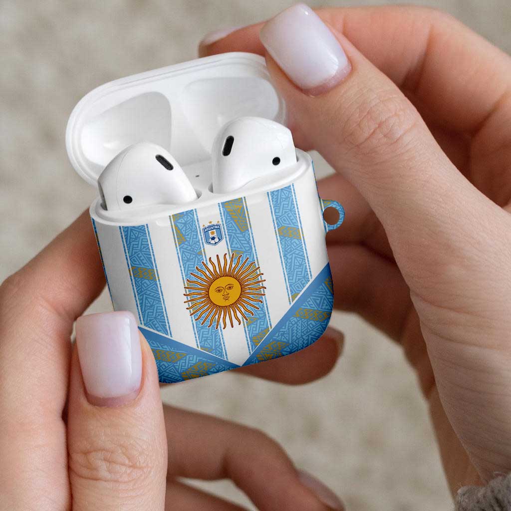 World Football 2026 Argentina AirPods Case La Albiceleste Pride Sun of May