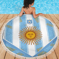 World Football 2026 Argentina Beach Blanket La Albiceleste Pride Sun of May