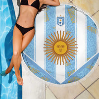 World Football 2026 Argentina Beach Blanket La Albiceleste Pride Sun of May