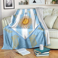 World Football 2026 Argentina Blanket La Albiceleste Pride Sun of May