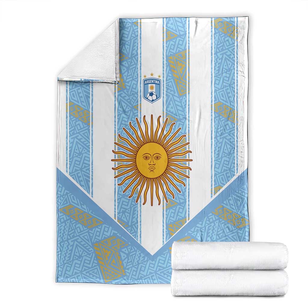 World Football 2026 Argentina Blanket La Albiceleste Pride Sun of May