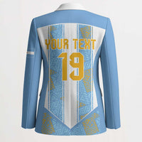 Custom World Football 2026 Argentina Blazer La Albiceleste Pride Sun of May