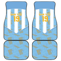 Custom World Football 2026 Argentina Car Mats La Albiceleste Pride Sun of May