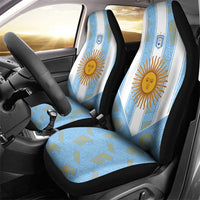 World Football 2026 Argentina Car Seat Cover La Albiceleste Pride Sun of May