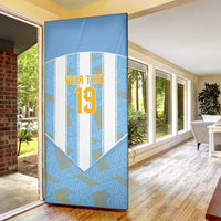 Custom World Football 2026 Argentina Door Cover La Albiceleste Pride Sun of May