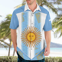 Custom World Football 2026 Argentina Hawaiian Shirt La Albiceleste Pride Sun of May