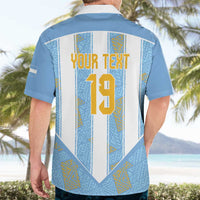 Custom World Football 2026 Argentina Hawaiian Shirt La Albiceleste Pride Sun of May