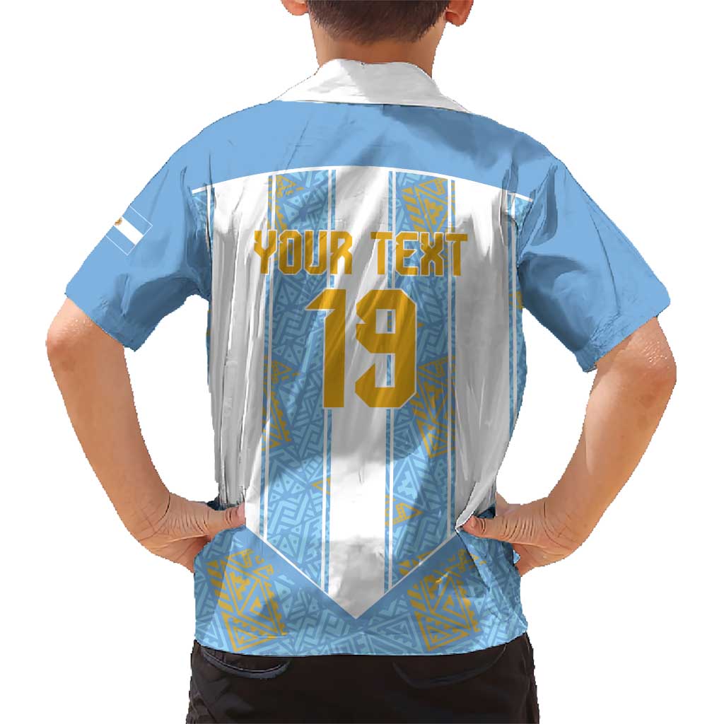 Custom World Football 2026 Argentina Hawaiian Shirt La Albiceleste Pride Sun of May