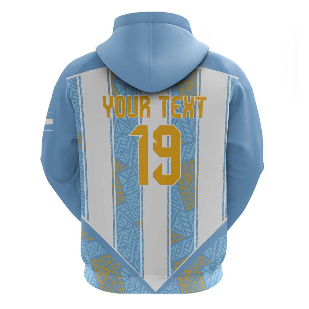 Custom World Football 2026 Argentina Hoodie La Albiceleste Pride Sun of May