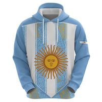 Custom World Football 2026 Argentina Hoodie La Albiceleste Pride Sun of May