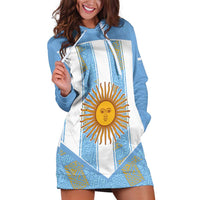 Custom World Football 2026 Argentina Hoodie Dress La Albiceleste Pride Sun of May