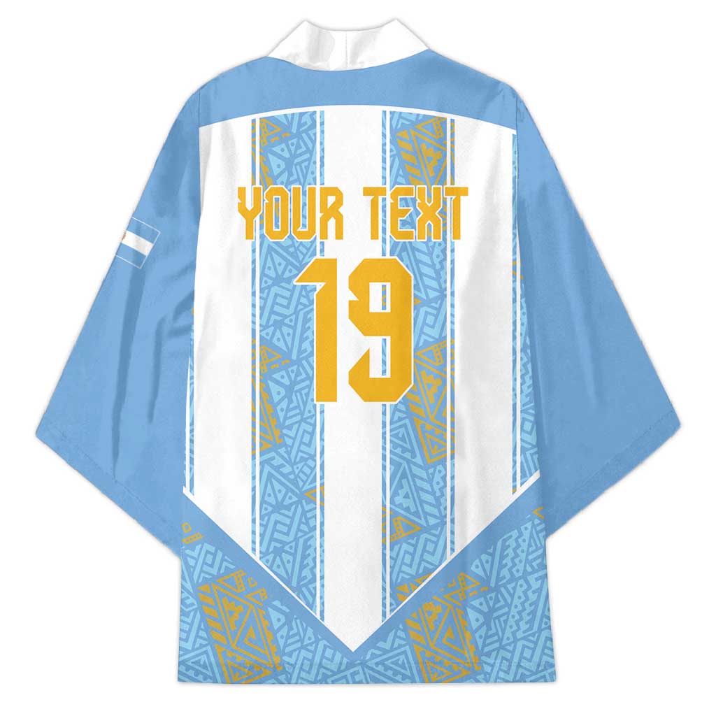 Custom World Football 2026 Argentina Kimono La Albiceleste Pride Sun of May