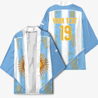 Custom World Football 2026 Argentina Kimono La Albiceleste Pride Sun of May