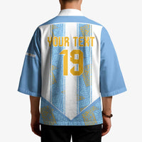 Custom World Football 2026 Argentina Kimono La Albiceleste Pride Sun of May