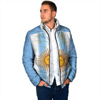 Custom World Football 2026 Argentina Padded Jacket La Albiceleste Pride Sun of May