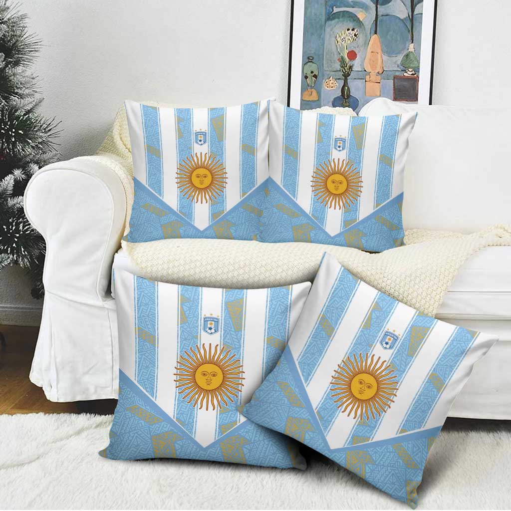 World Football 2026 Argentina Pillow Cover La Albiceleste Pride Sun of May