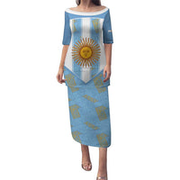 Custom World Football 2026 Argentina Puletasi La Albiceleste Pride Sun of May