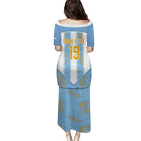 Custom World Football 2026 Argentina Puletasi La Albiceleste Pride Sun of May