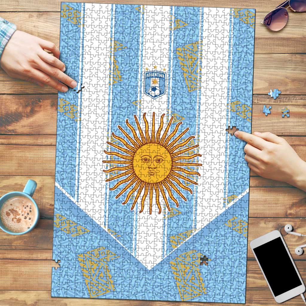 World Football 2026 Argentina Puzzle La Albiceleste Pride Sun of May