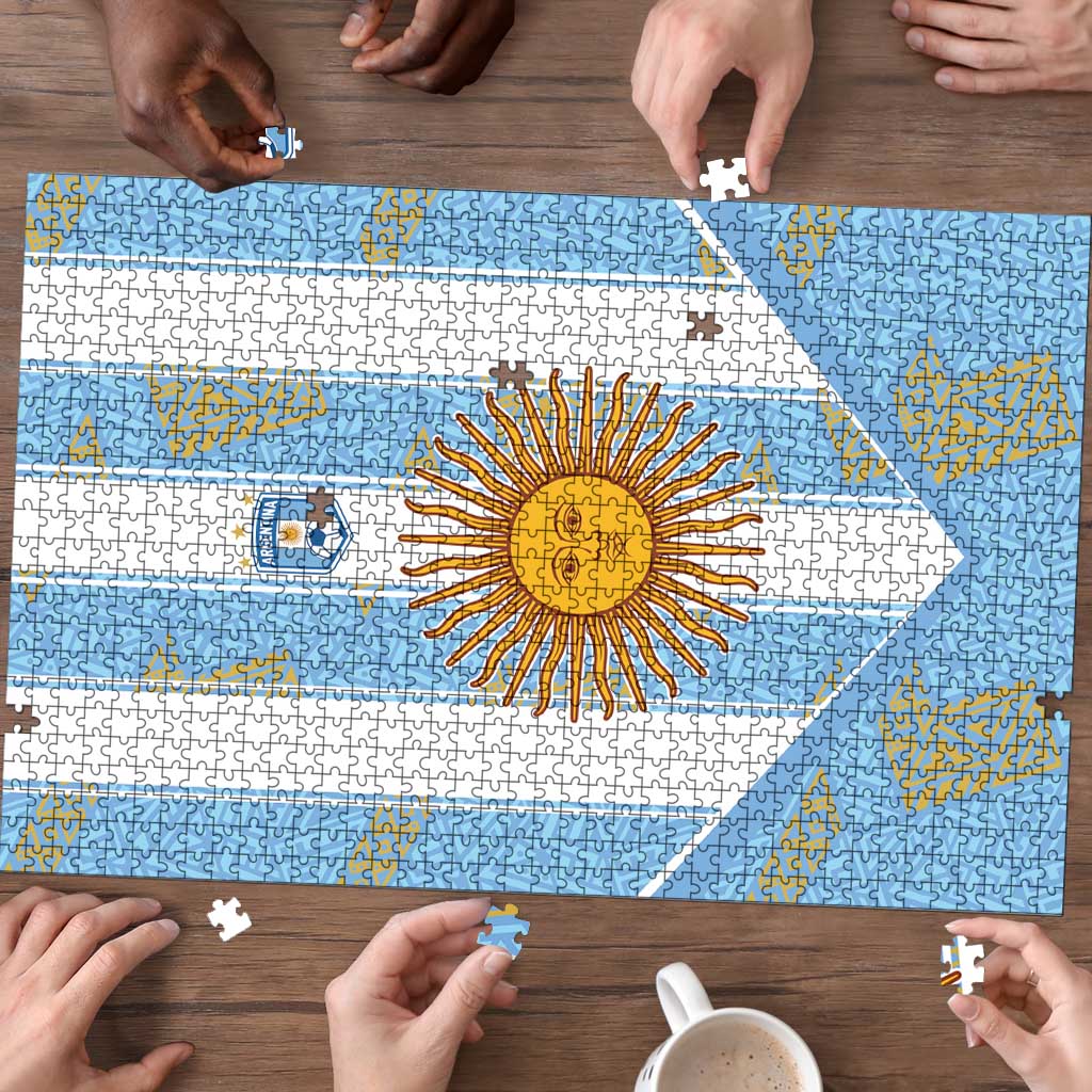 World Football 2026 Argentina Puzzle La Albiceleste Pride Sun of May