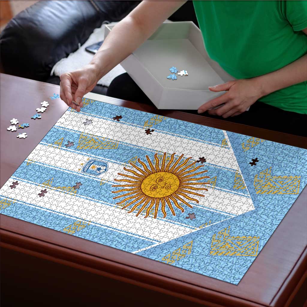World Football 2026 Argentina Puzzle La Albiceleste Pride Sun of May