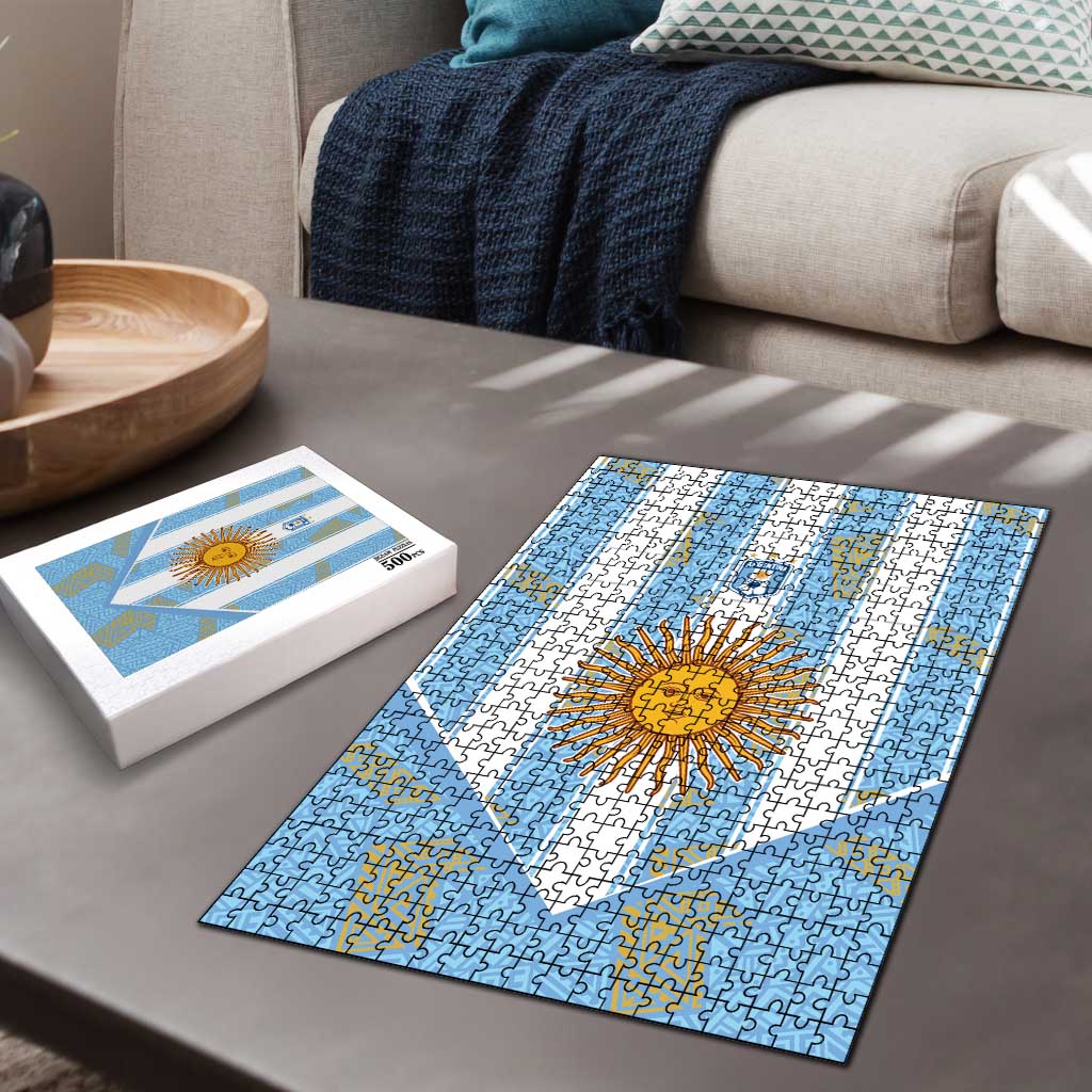 World Football 2026 Argentina Puzzle La Albiceleste Pride Sun of May