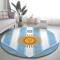 World Football 2026 Argentina Round Carpet La Albiceleste Pride Sun of May