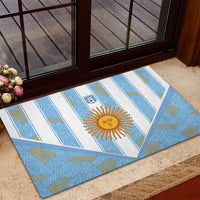 World Football 2026 Argentina Rubber Doormat La Albiceleste Pride Sun of May