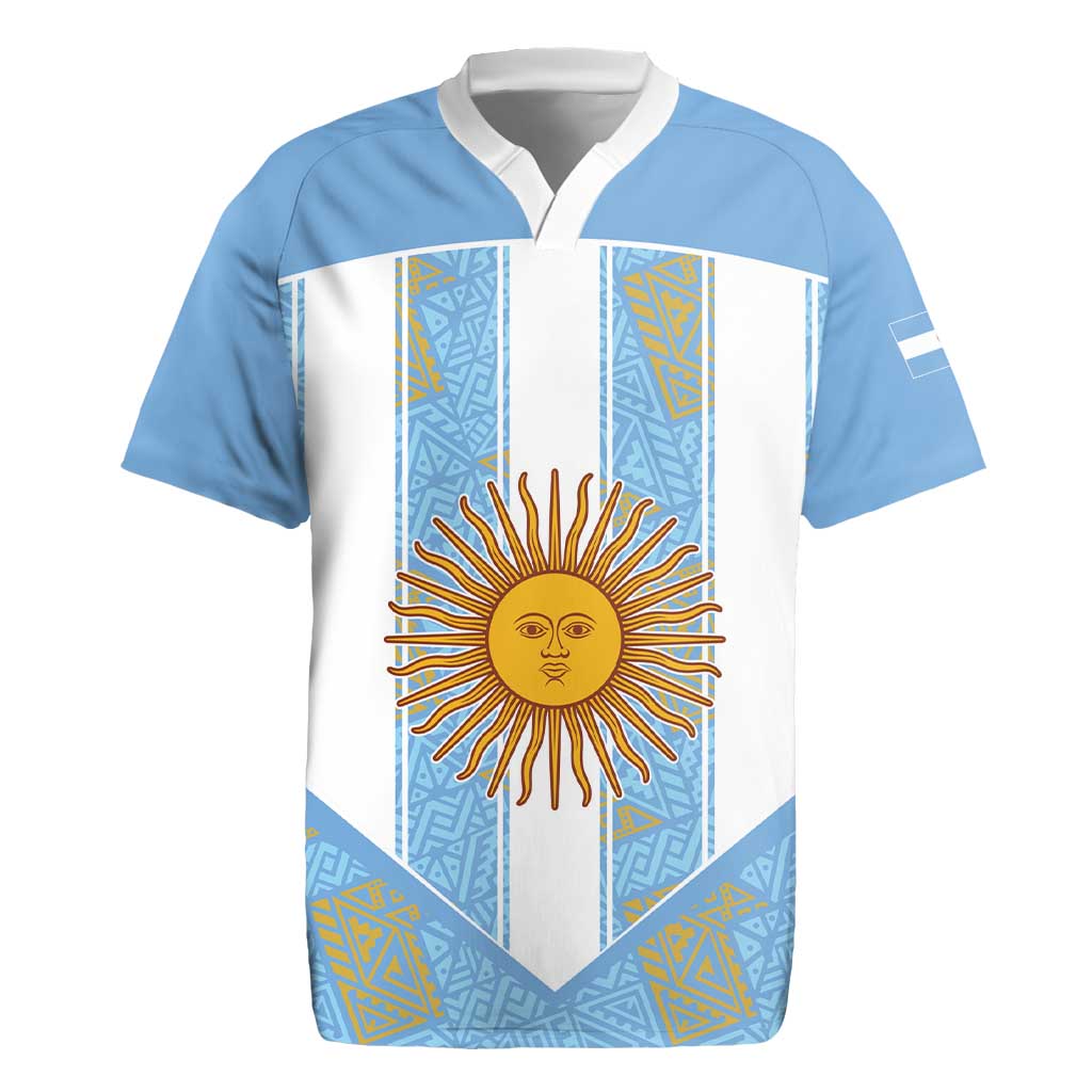 Custom World Football 2026 Argentina Rugby Jersey La Albiceleste Pride Sun of May