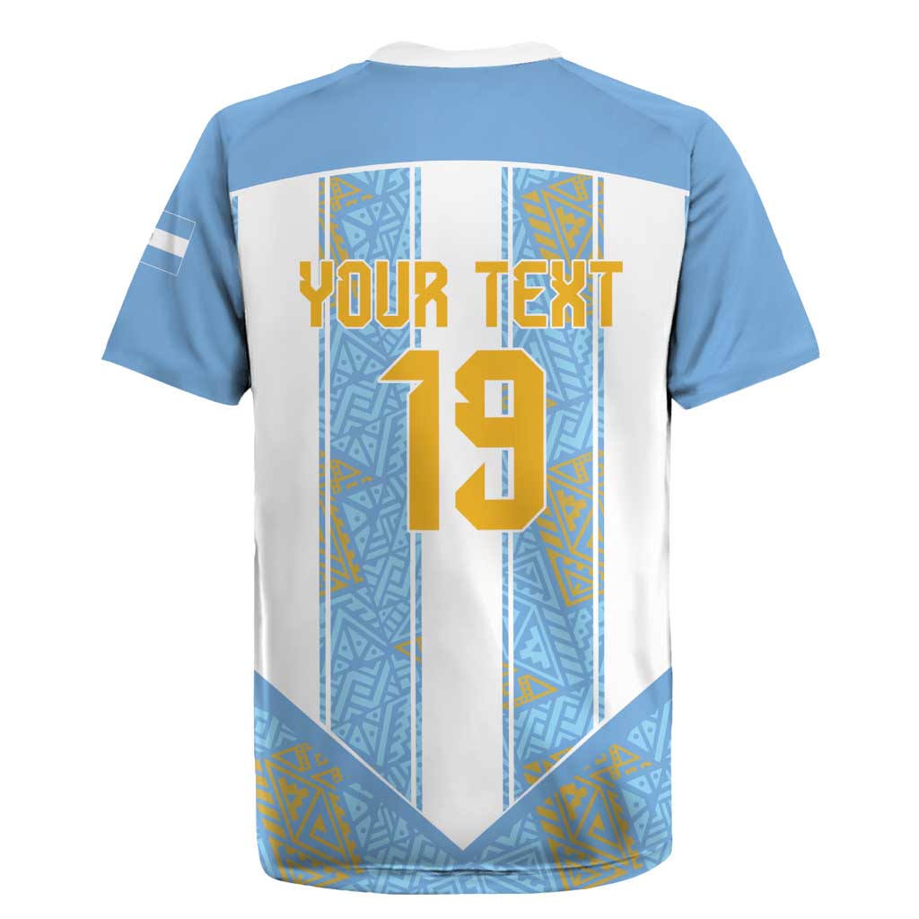 Custom World Football 2026 Argentina Rugby Jersey La Albiceleste Pride Sun of May