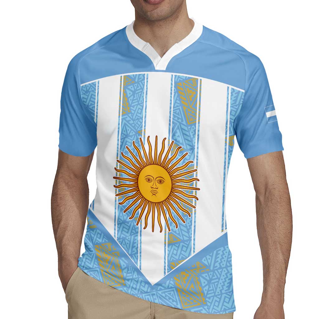 Custom World Football 2026 Argentina Rugby Jersey La Albiceleste Pride Sun of May