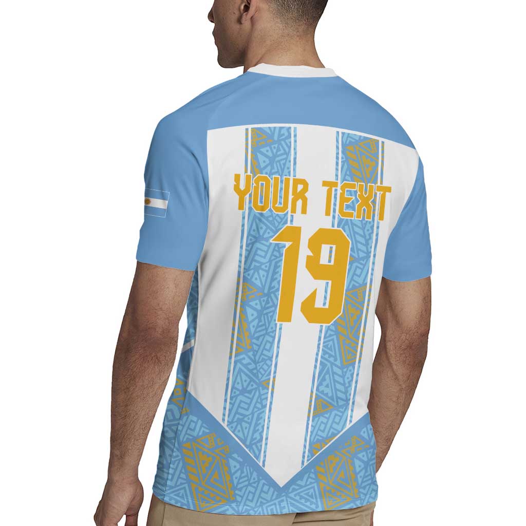 Custom World Football 2026 Argentina Rugby Jersey La Albiceleste Pride Sun of May