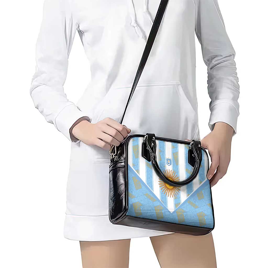 World Football 2026 Argentina Shoulder Handbag La Albiceleste Pride Sun of May