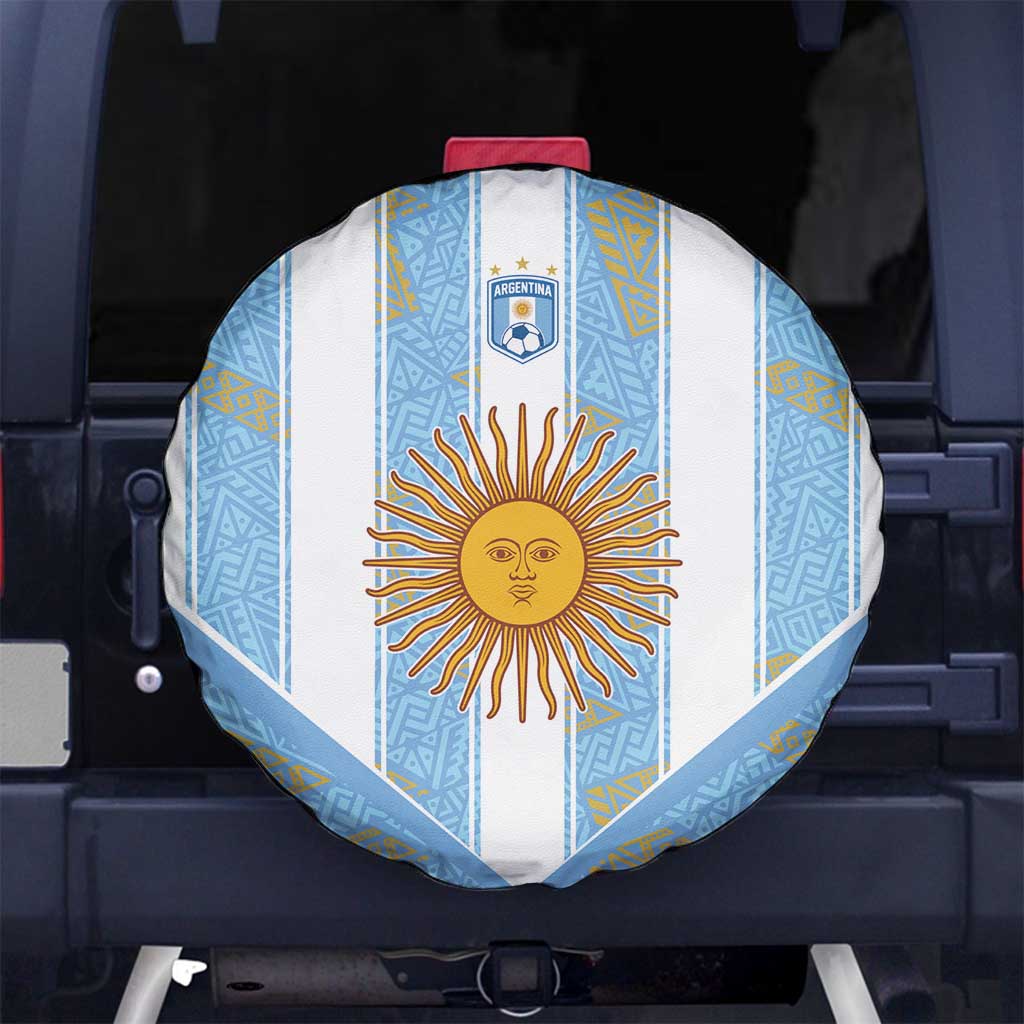 World Football 2026 Argentina Spare Tire Cover La Albiceleste Pride Sun of May