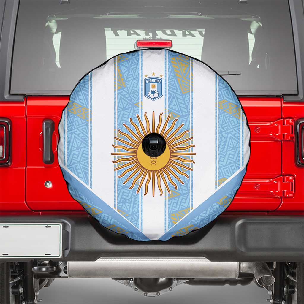 World Football 2026 Argentina Spare Tire Cover La Albiceleste Pride Sun of May