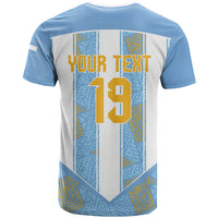 Custom World Football 2026 Argentina T Shirt La Albiceleste Pride Sun of May