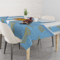 World Football 2026 Argentina Tablecloth La Albiceleste Pride Sun of May