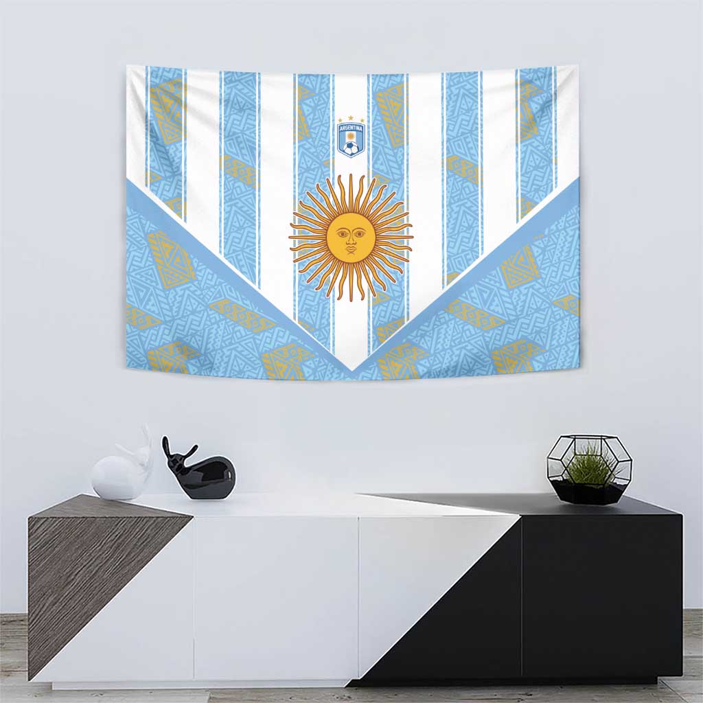 World Football 2026 Argentina Tapestry La Albiceleste Pride Sun of May