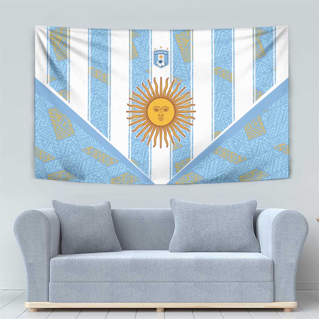 World Football 2026 Argentina Tapestry La Albiceleste Pride Sun of May