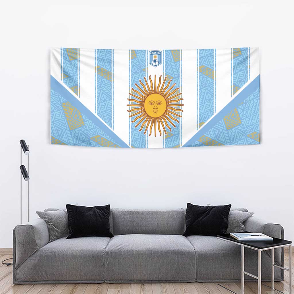 World Football 2026 Argentina Tapestry La Albiceleste Pride Sun of May