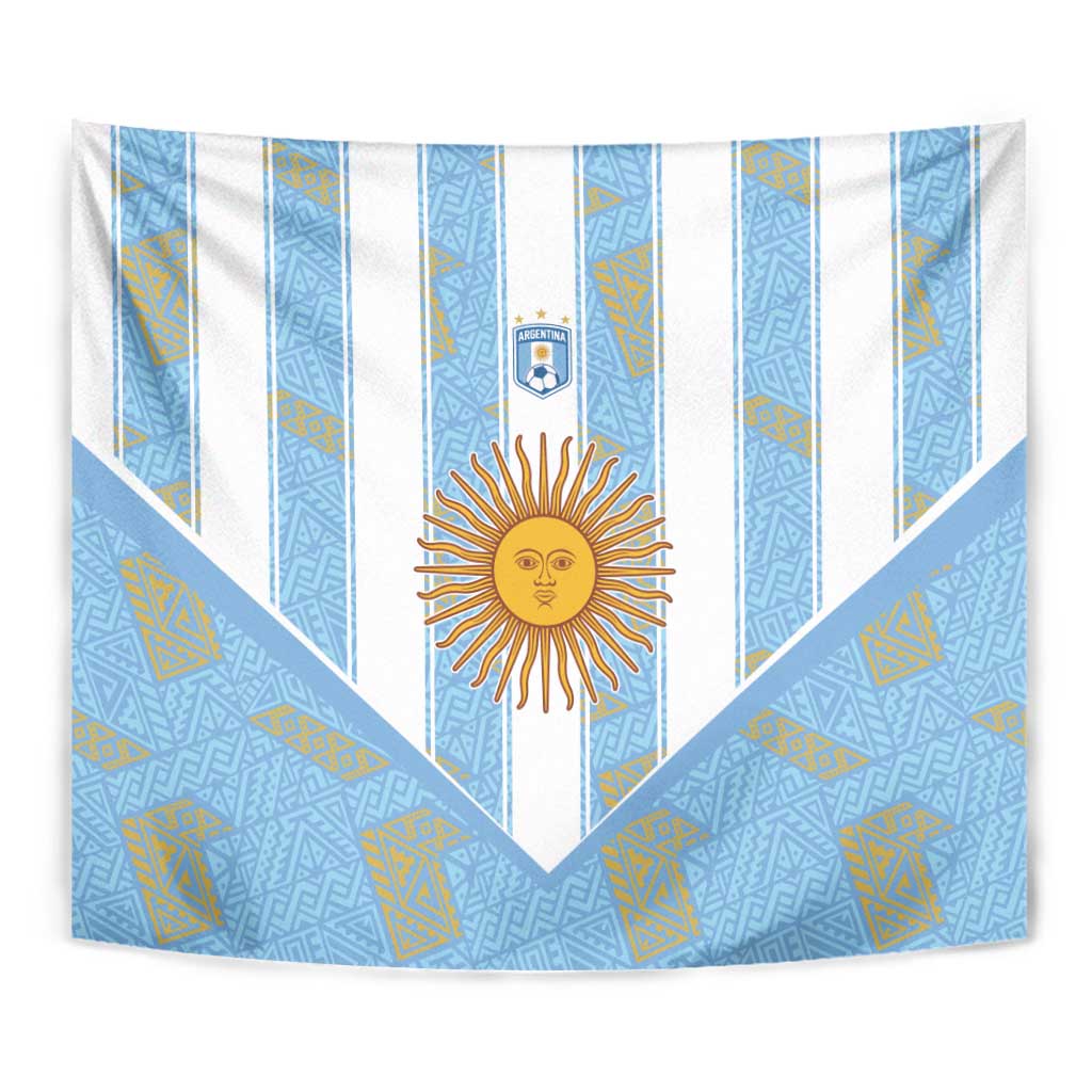 World Football 2026 Argentina Tapestry La Albiceleste Pride Sun of May