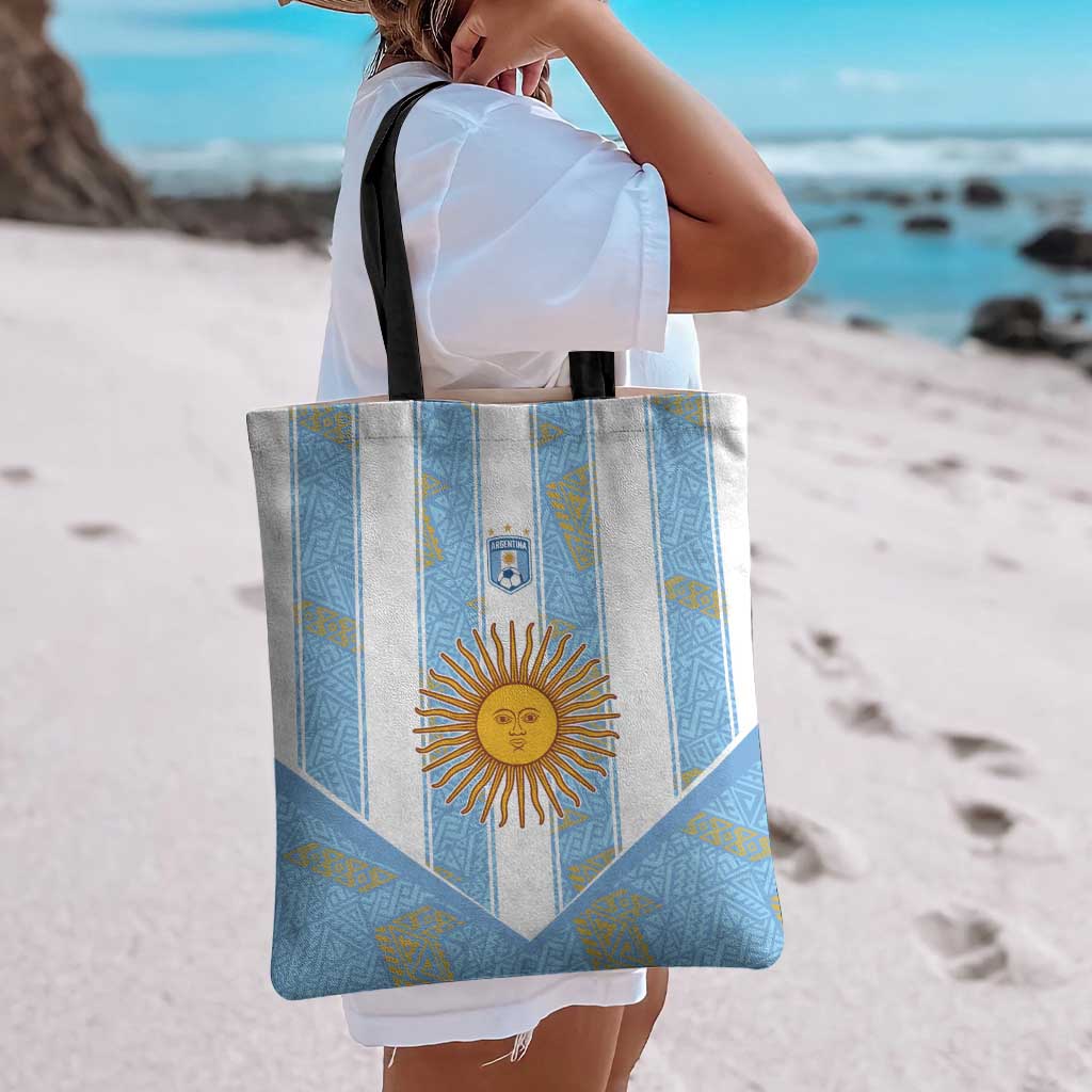World Football 2026 Argentina Tote Bag La Albiceleste Pride Sun of May