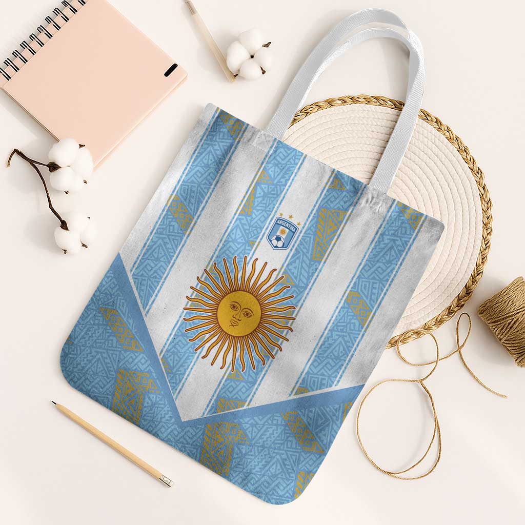 World Football 2026 Argentina Tote Bag La Albiceleste Pride Sun of May